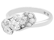 Antique Trilogy Twist Engagement Ring for Sale