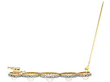 Natural Pearl and Diamond Brooch open clasp