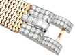 Rose gold and Diamond Bracelet detail