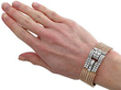 Rose gold and Diamond Bracelet wearing image