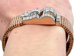 Rose gold and Diamond Bracelet wearing