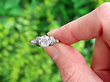 1930s Platinum Engagement Ring outside