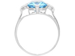1930s Aquamarine Ring in White Gold