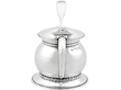 Silver Mustard Pot 