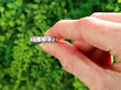 Diamond Eternity Ring Size L in Platinum