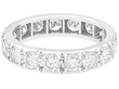 Diamond Eternity Ring Size L in Platinum