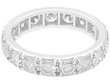 Diamond Eternity Ring Size L in Platinum