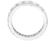 Diamond Eternity Ring Size L in Platinum