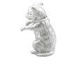 Sterling Silver Cat Condiment Set