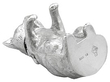 Sterling Silver Cat Condiment Set underside