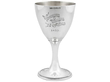 Antique Silver Engraved Goblet