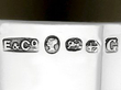 Antique Silver Engraved Goblet hallmarks 