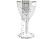 Antique Silver Engraved Goblet size 