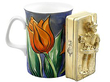 19th Century Snuff Box next to a mug