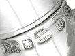 Victorian Silver Heart Flask hallmarks 