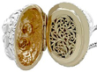 19th Century Vinaigrette in Sterling Silver open