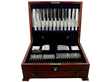 Vintage Canteen of Cutlery in Wooden Box