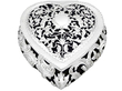 Sterling Silver Heart Shaped Trinket Box