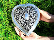 Sterling Silver Heart Shaped Trinket Box