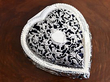 Sterling Silver Heart Shaped Trinket Box