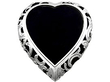 Sterling Silver Heart Shaped Trinket Box