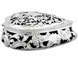 Sterling Silver Heart Shaped Trinket Box