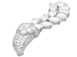 Diamond Cornucopia Brooch