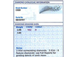 Diamond Cornucopia Brooch Grading Report Card