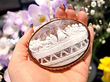 Last Supper Cameo Brooch in Gold