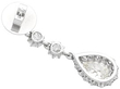 Pear Diamond Drop Earrings
