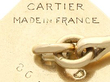 Cartier Gold Octagonal Cufflinks engraving 