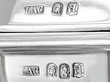 Britannia Silver Mustard Pot hallmarks 
