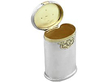 Antique Silver and Gold Box open