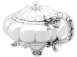 Naturalistic Silver Mustard Pot