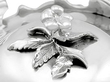 Victorian Mustard Pot in Sterling Silver detail 
