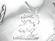 Silver Mustard Pot detail 