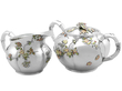 Chinese Silver Cream Jug and Sugar Bowl