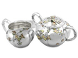 Chinese Silver Cream Jug and Sugar Bowl