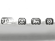 Antique Silver Golf Trophy hallmarks 