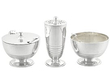 Art Deco Silver Condiment Set