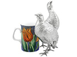 Vintage Silver Bird Figurines