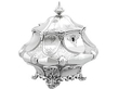 Victorian Silver Tea Caddy