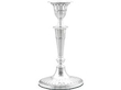 Oval Base Silver Candle Holders UK