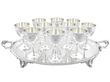 Silver Tray with Goblets