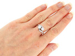 Wearing Vintage Diamond Twist Ring