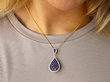 Multi Sapphire Pendant in Yellow Gold