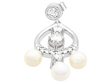 Vintage Three Pearl Drop Earrings for Sale