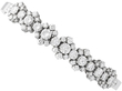 18k White Gold Diamond Bracelet for Sale