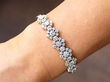 18k White Gold Diamond Bracelet 