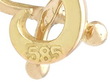 Art Nouveau Style Diamond Brooch hallmarks 